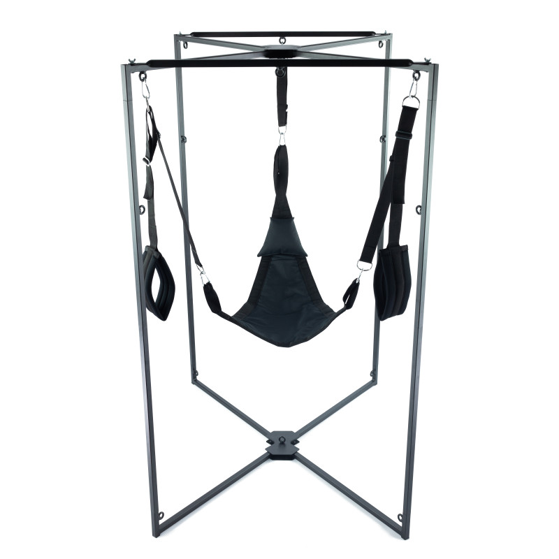Mr Sling Pack Kit Sling Tissu Triangle Noir Armature Noire